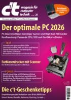 c't Magazin 26/2025