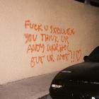 Skrillex - F*CK U SKRILLEX YOU THINK UR ANDY WARHOL BUT UR NOT!